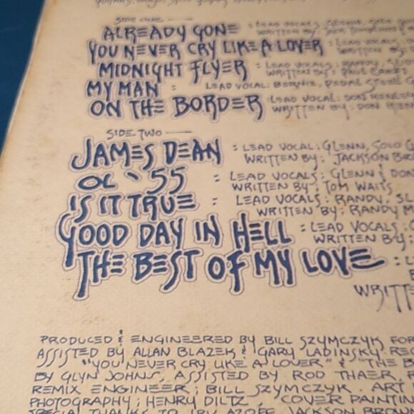 Eagles 'On the Border' Vinyl Record - Picture 5 of 11